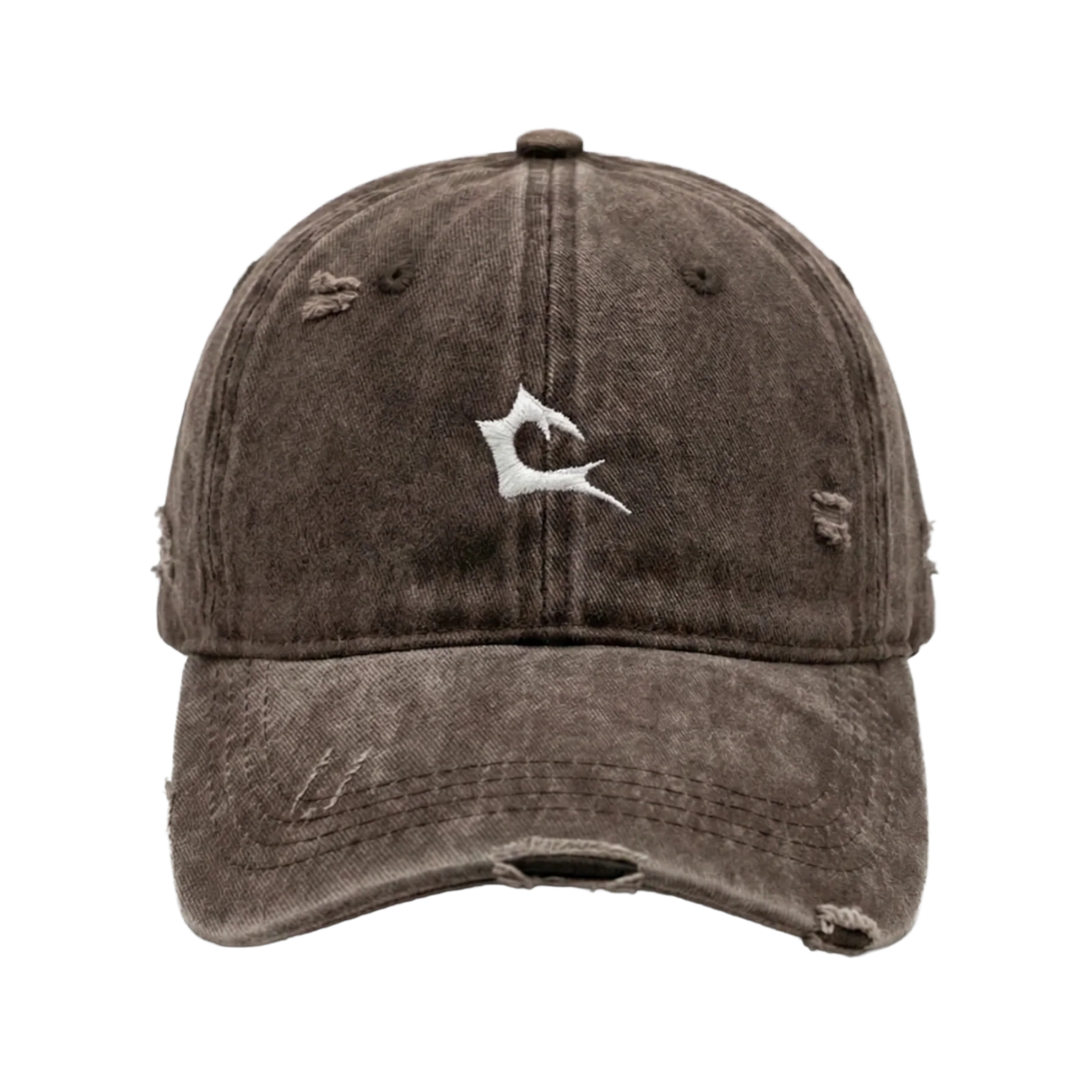 כובע קלארו משופשף חום